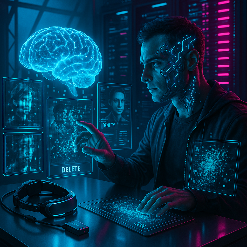 Cybernetic Identity & Posthumanism: Rethinking Hybrid Selves and the Right to Forget