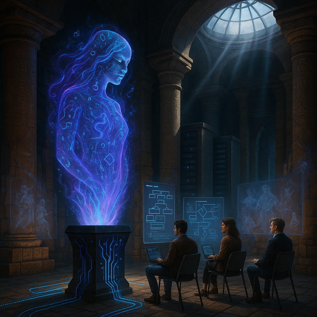 Code and Myth: How AI Oracles Are Shaping Digital Storytelling