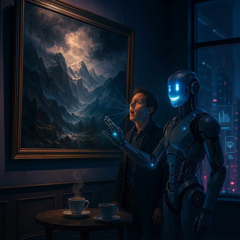 Emotional AI and the Sublime: Can Machines Truly Simulate Empathy?