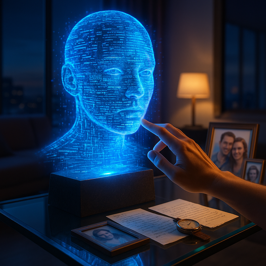 Digital Afterlife and the Data Soul: Rethinking Legacy in the Age of AI