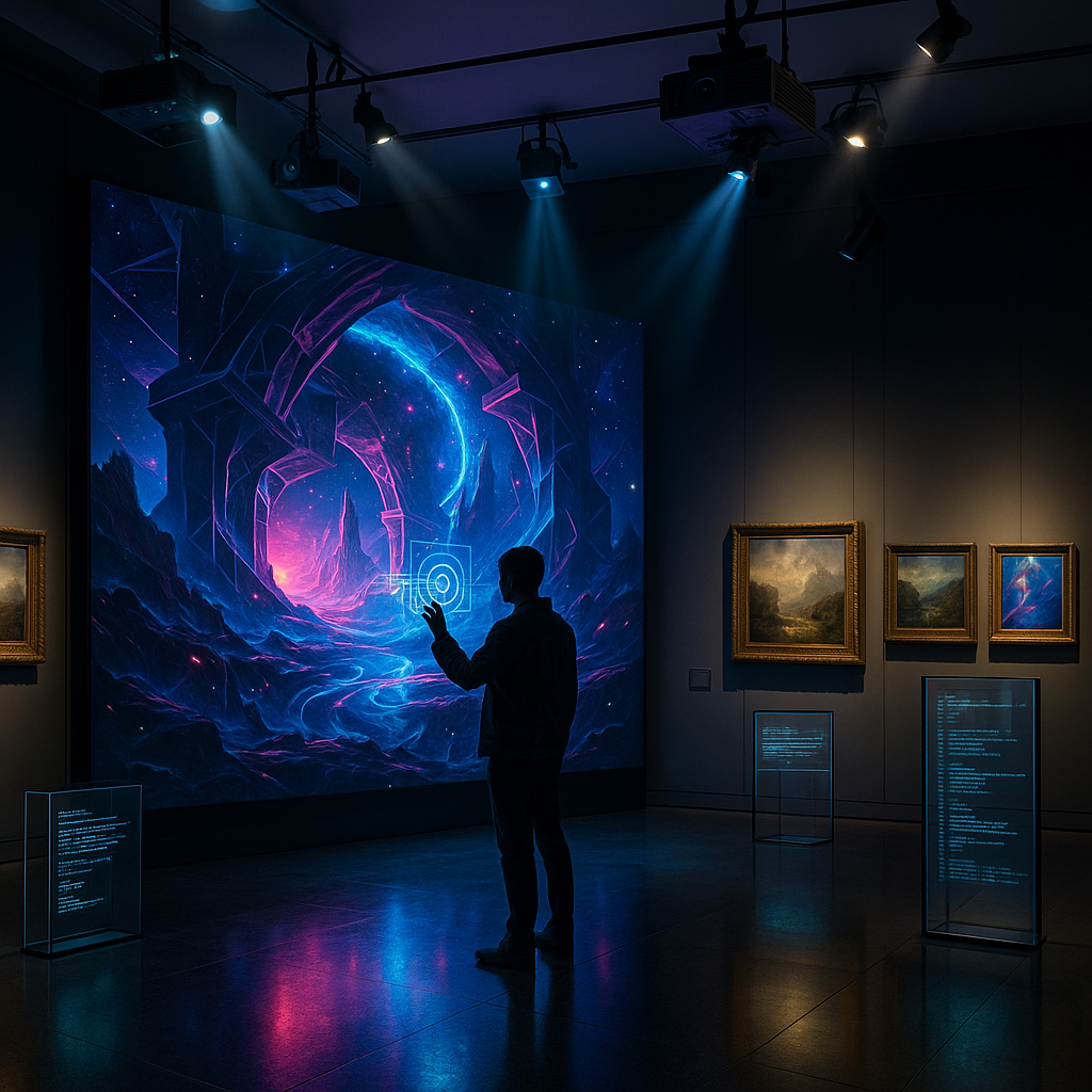 AI Aesthetics & the Sublime: Can Generative Art Move Us?