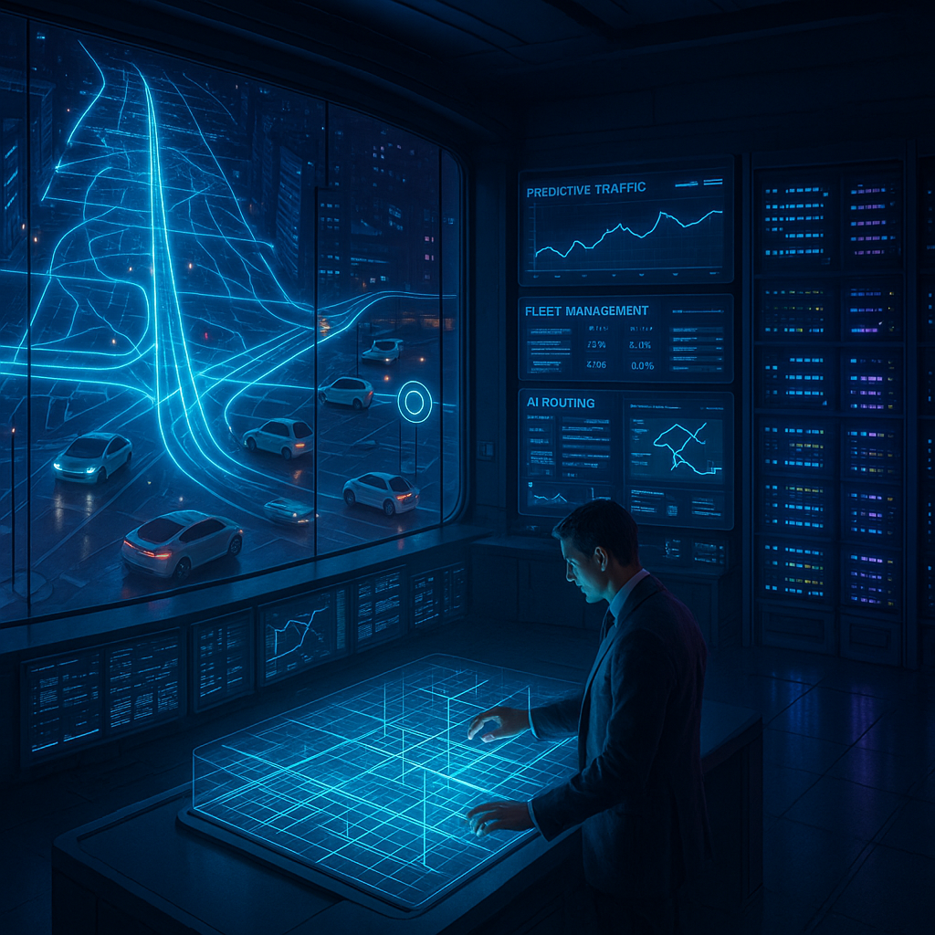 How Transportation AI Drives Route Optimization & Smart Mobility Solutions