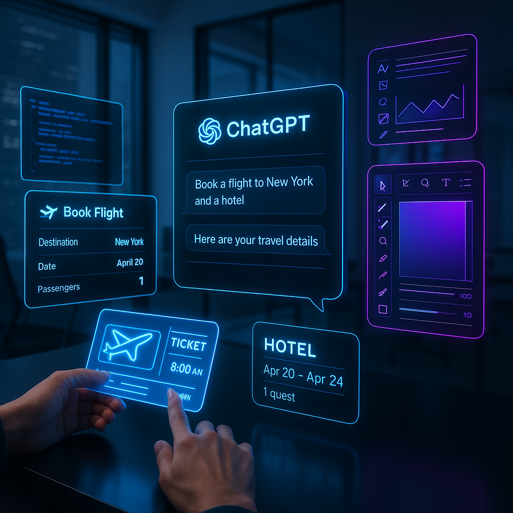 OpenAI launches ChatGPT Apps for travel booking and design editing and Hollywood escalates Sora 2 video backlash – Press Review 12 October 2025