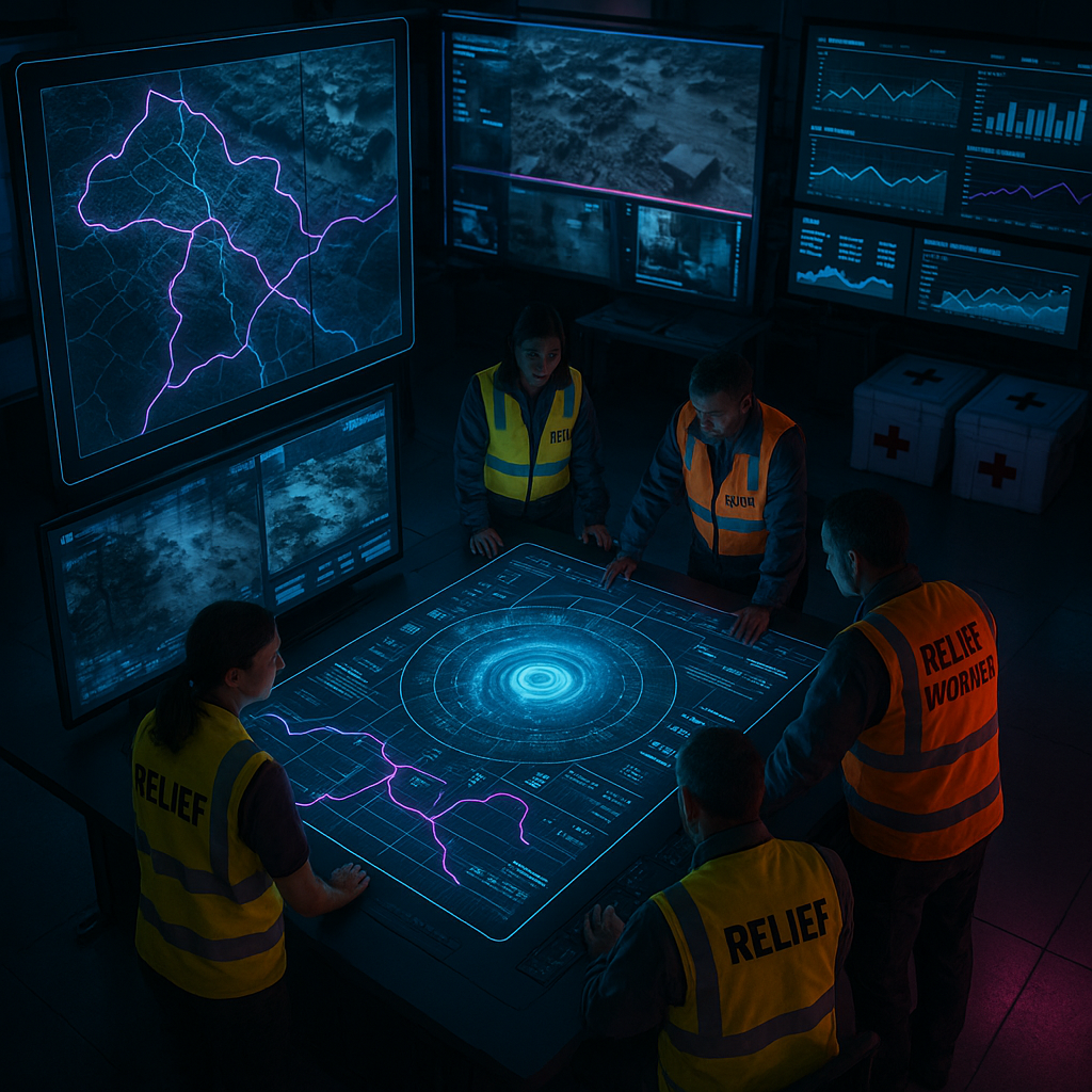 How Disaster Relief AI Transforms Humanitarian Logistics & Supply Optimization