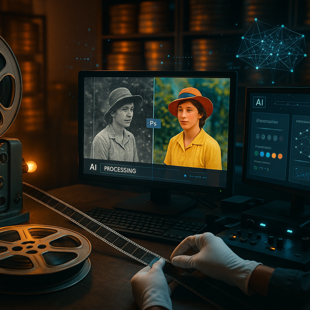 How AI Film Restoration & Colorization Revive Our Cultural Heritage