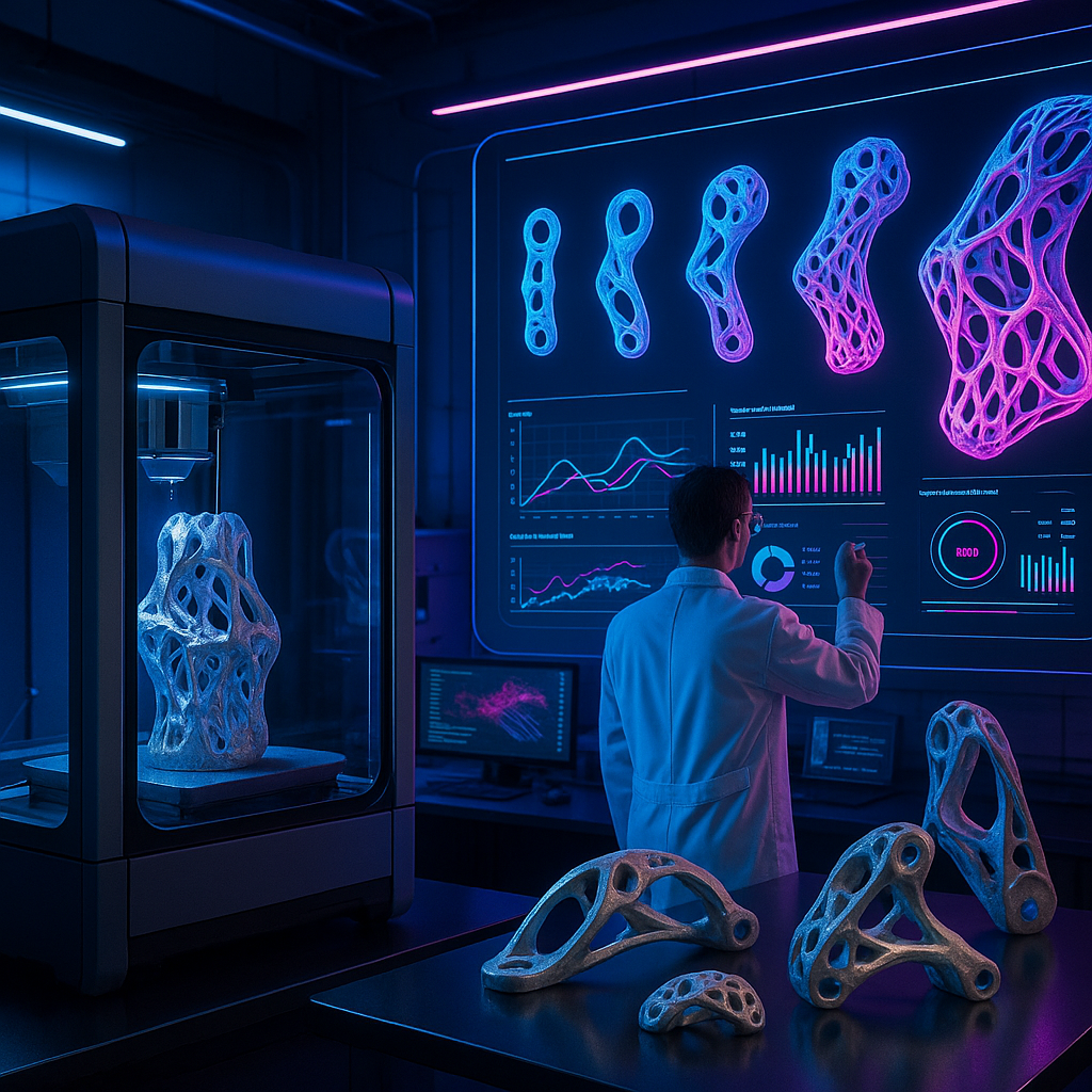 Generative Design & 3D Printing AI: Optimizing Custom Manufacturing