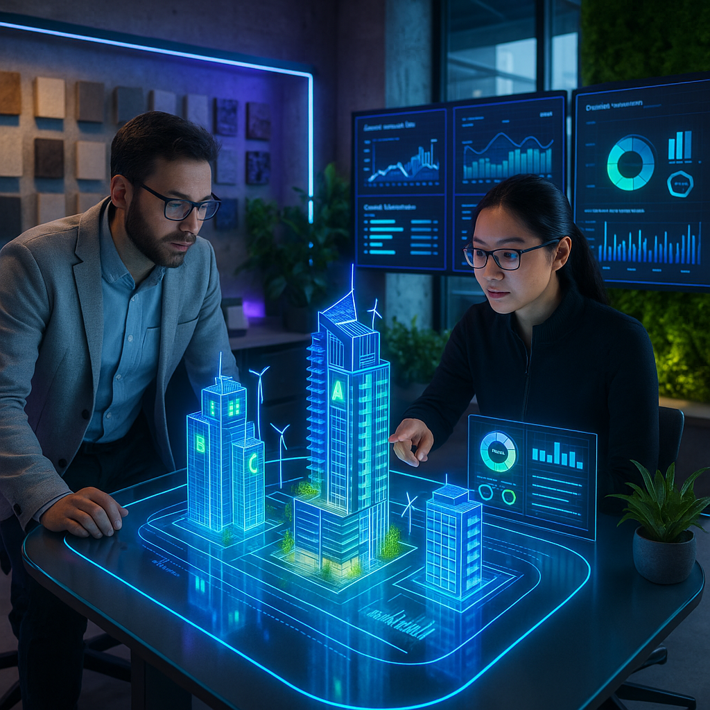 Architectural AI for Sustainable Design: Optimizing Energy Efficiency & Collaboration