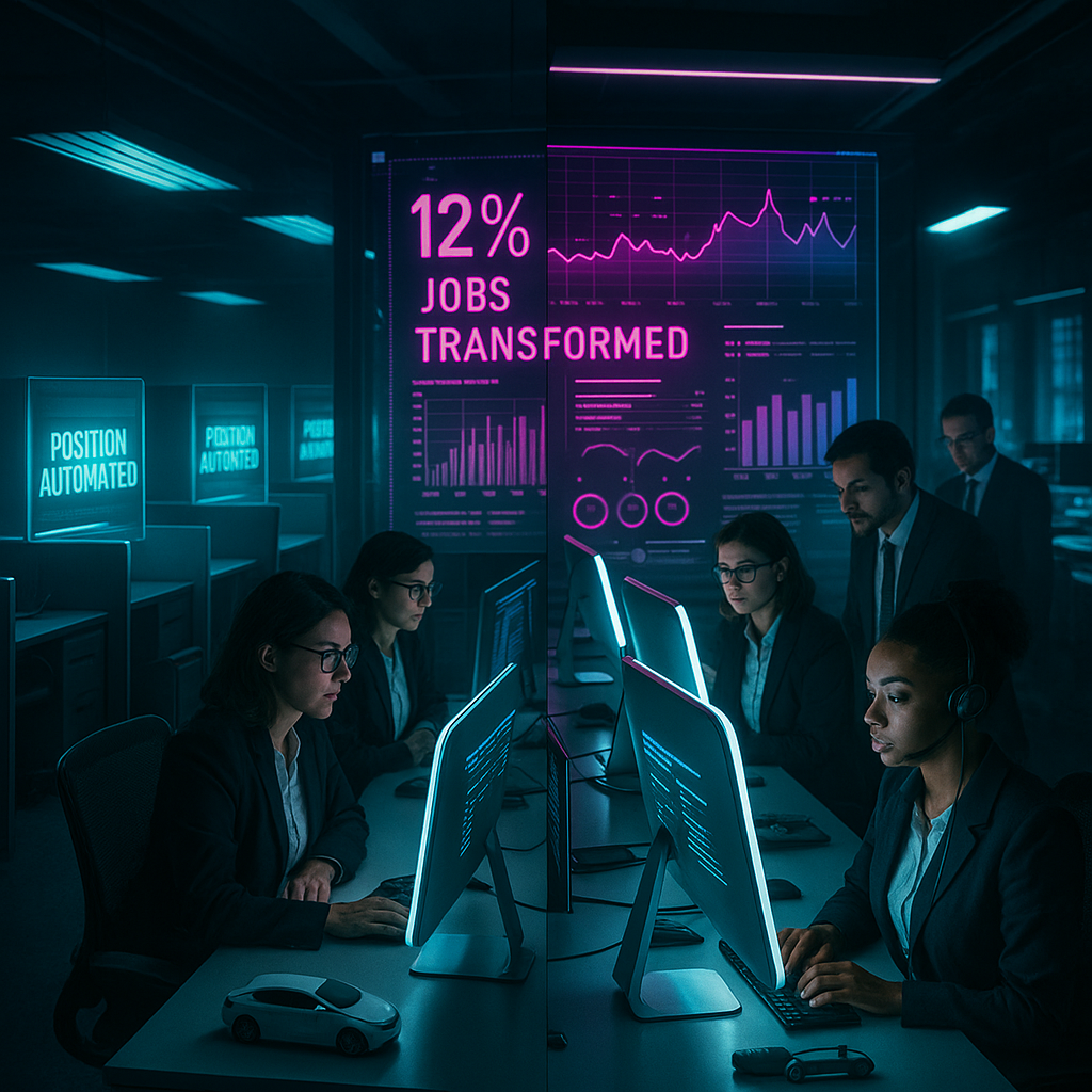 AI Set to Upend 12% of U.S. JobsโAre We Ready for an Alien Workforce?