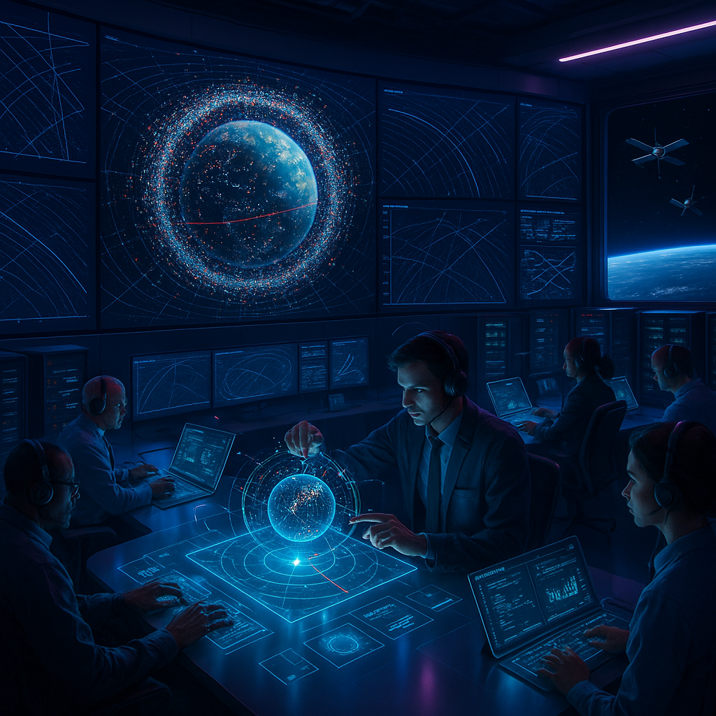 Space AI Traffic Management: Enhancing Orbital Safety with Autonomous Systems