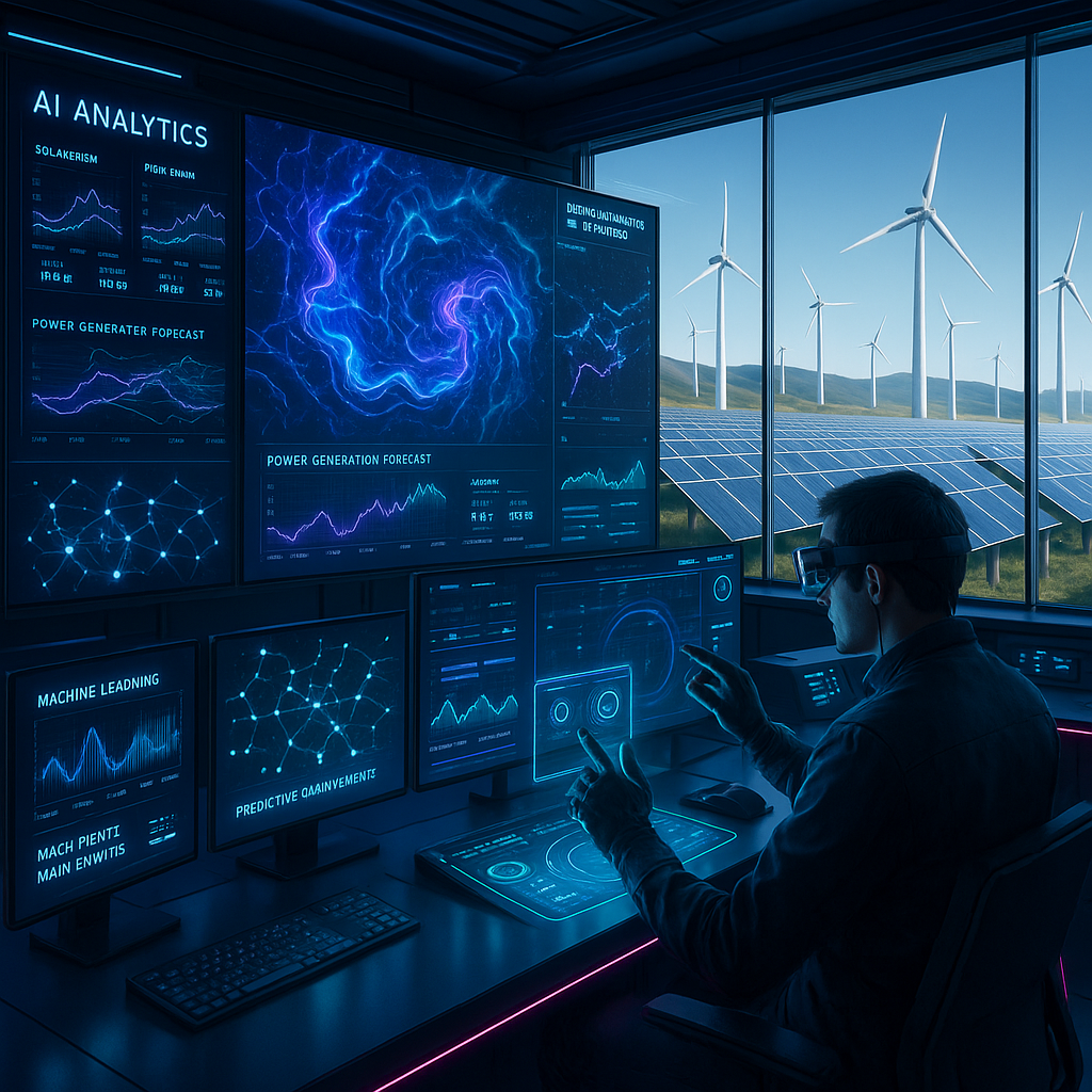 How AI Is Revolutionizing Renewable Energy Forecasting & Grid Management