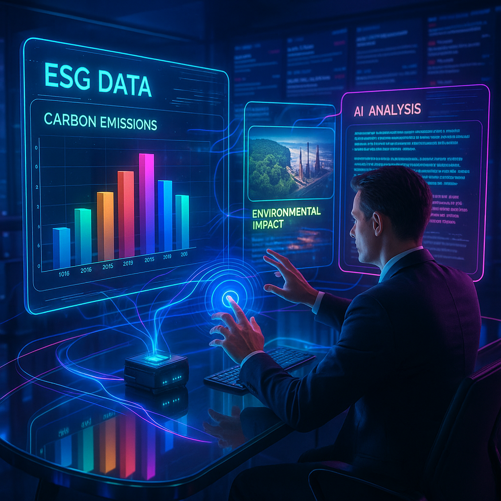 How AI Is Revolutionizing ESG Analysis for Impact Investing