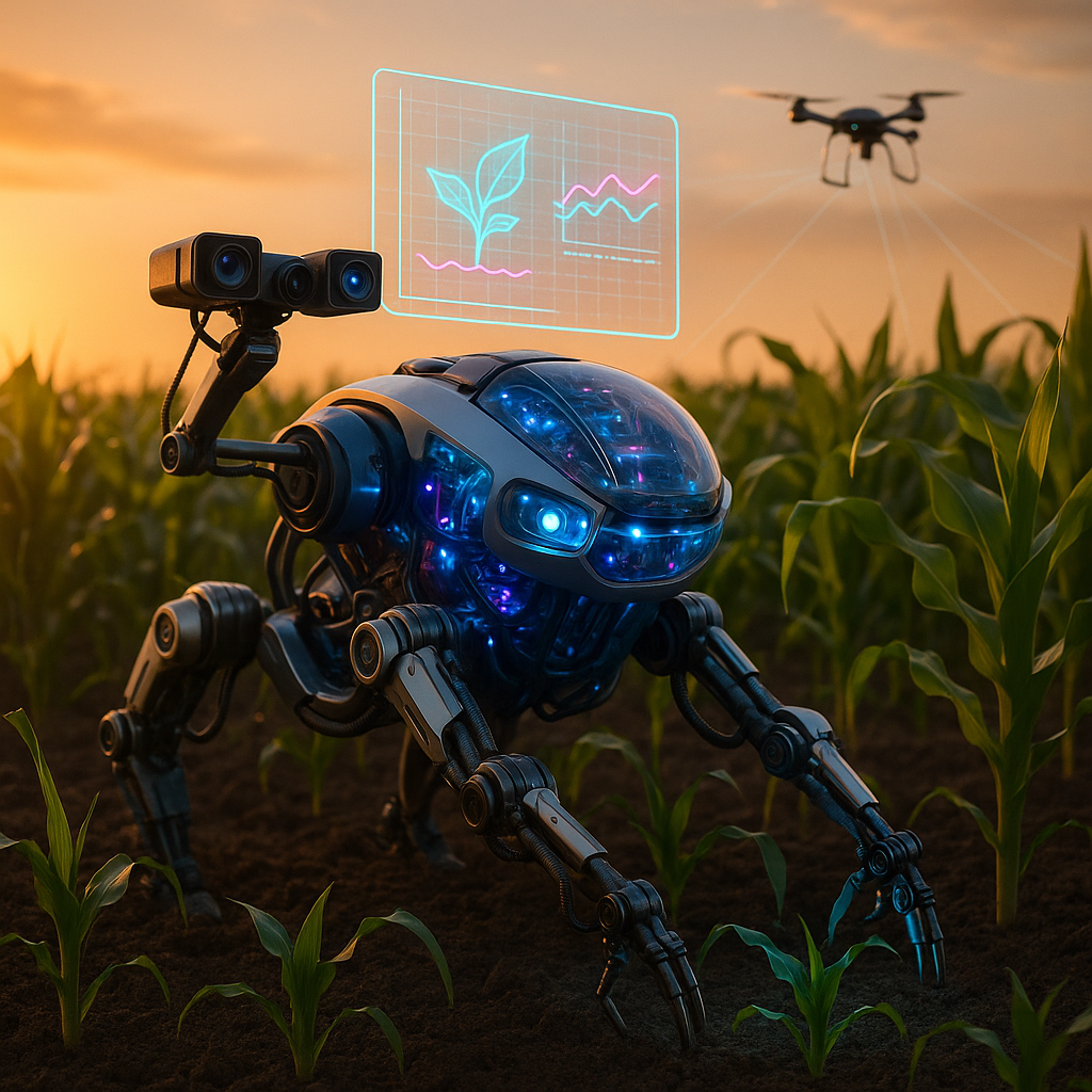 AI-Powered Agri-Robotics: Revolutionizing Precision Farming with Autonomous Machinery