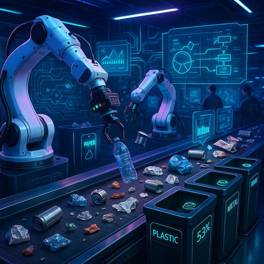 How AI and Behavioral Economics Drive Recycling Optimization for a Circular Economy