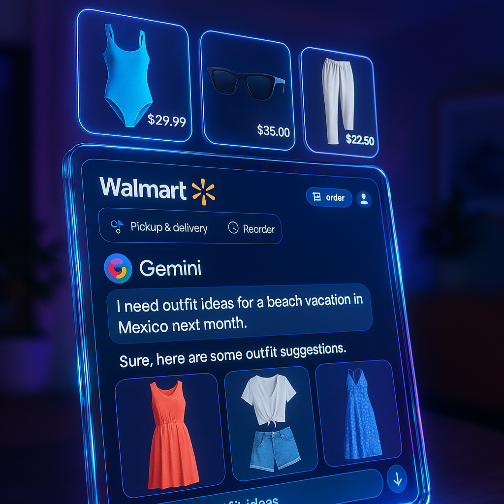 Walmart and Google Bring Gemini AI to Transform Shopping Experience